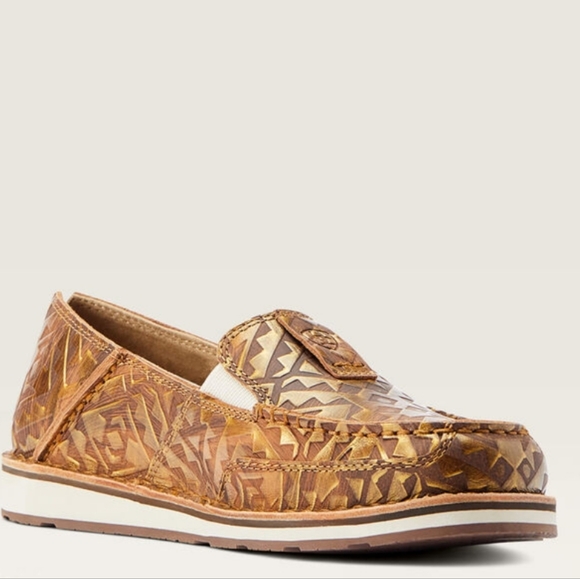 ARIAT COPPER BLANKET EMBOSS NEW‎ IN BOX With Wrapping Two Sz 10 Sz 8.5 - Picture 4 of 15